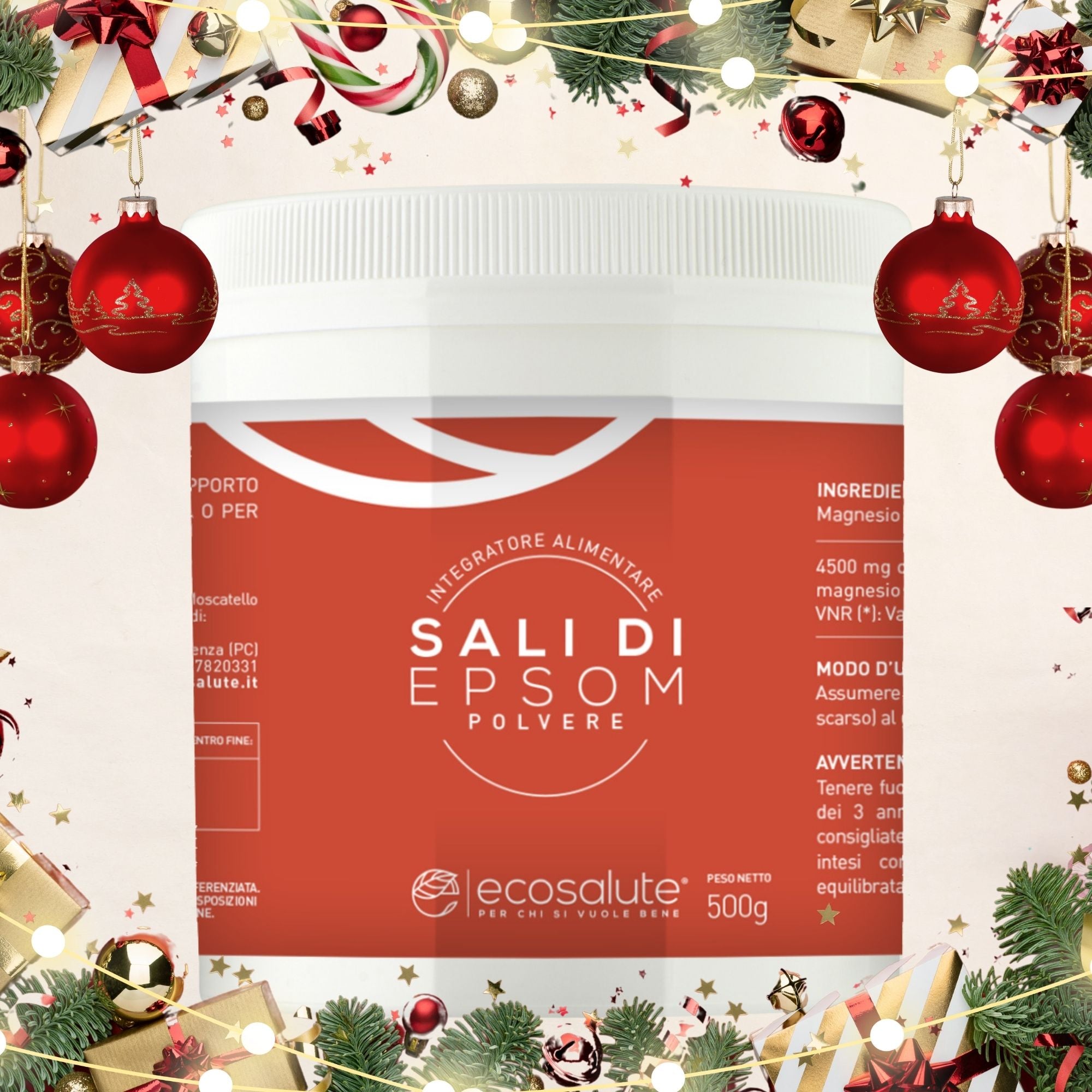 SALI DI EPSOM IN POLVERE