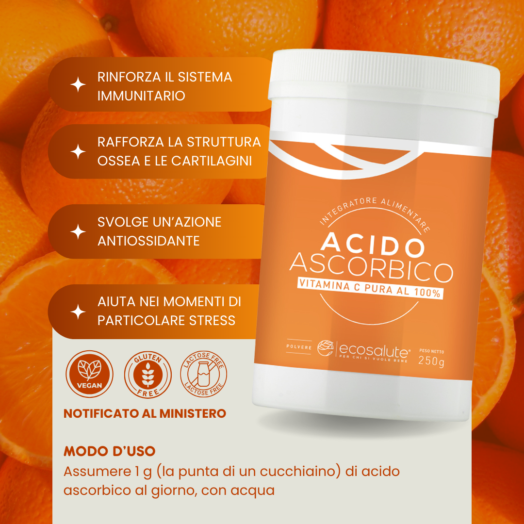 ACIDO ASCORBICO PURO Ecosalute