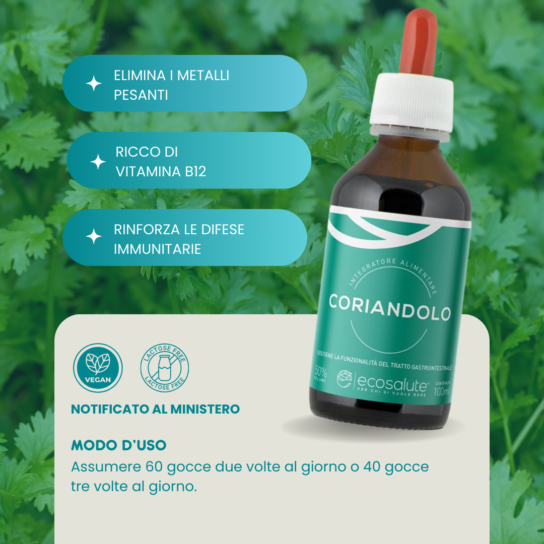 CORIANDOLO TINTURA OFFICINALE Ecosalute