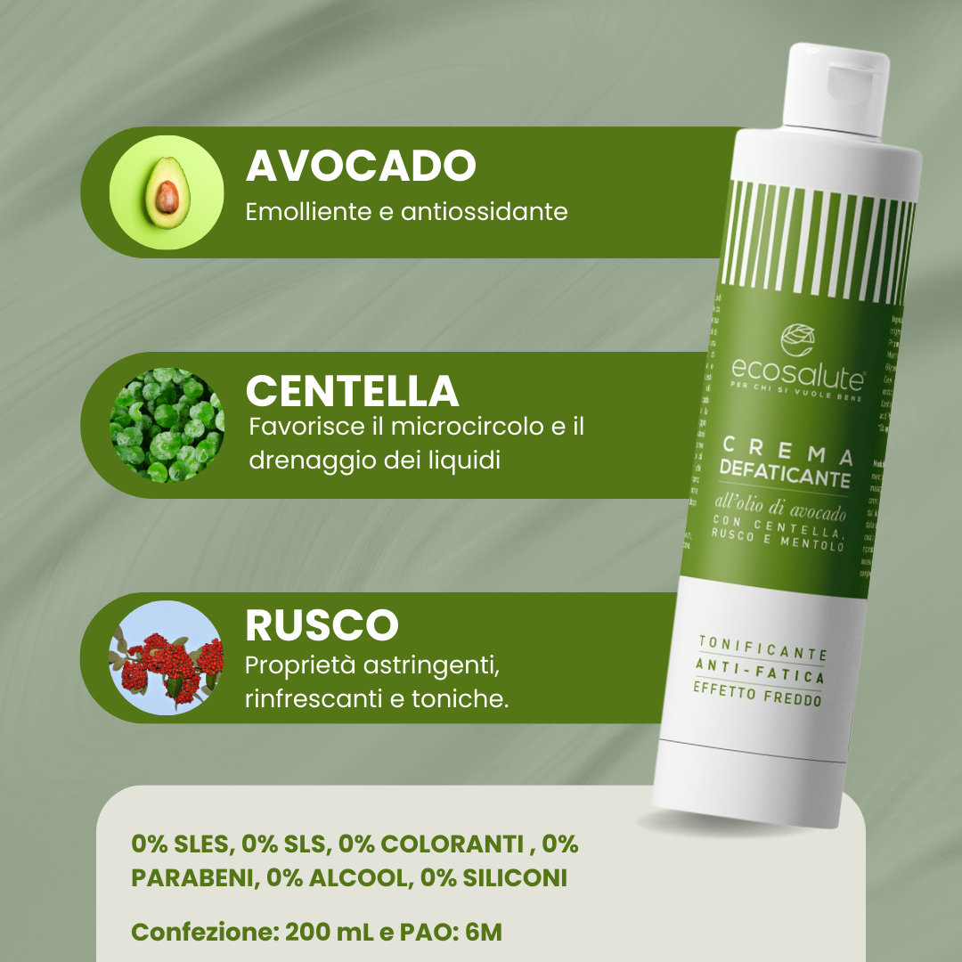 CREMA DEFATICANTE GAMBE all&