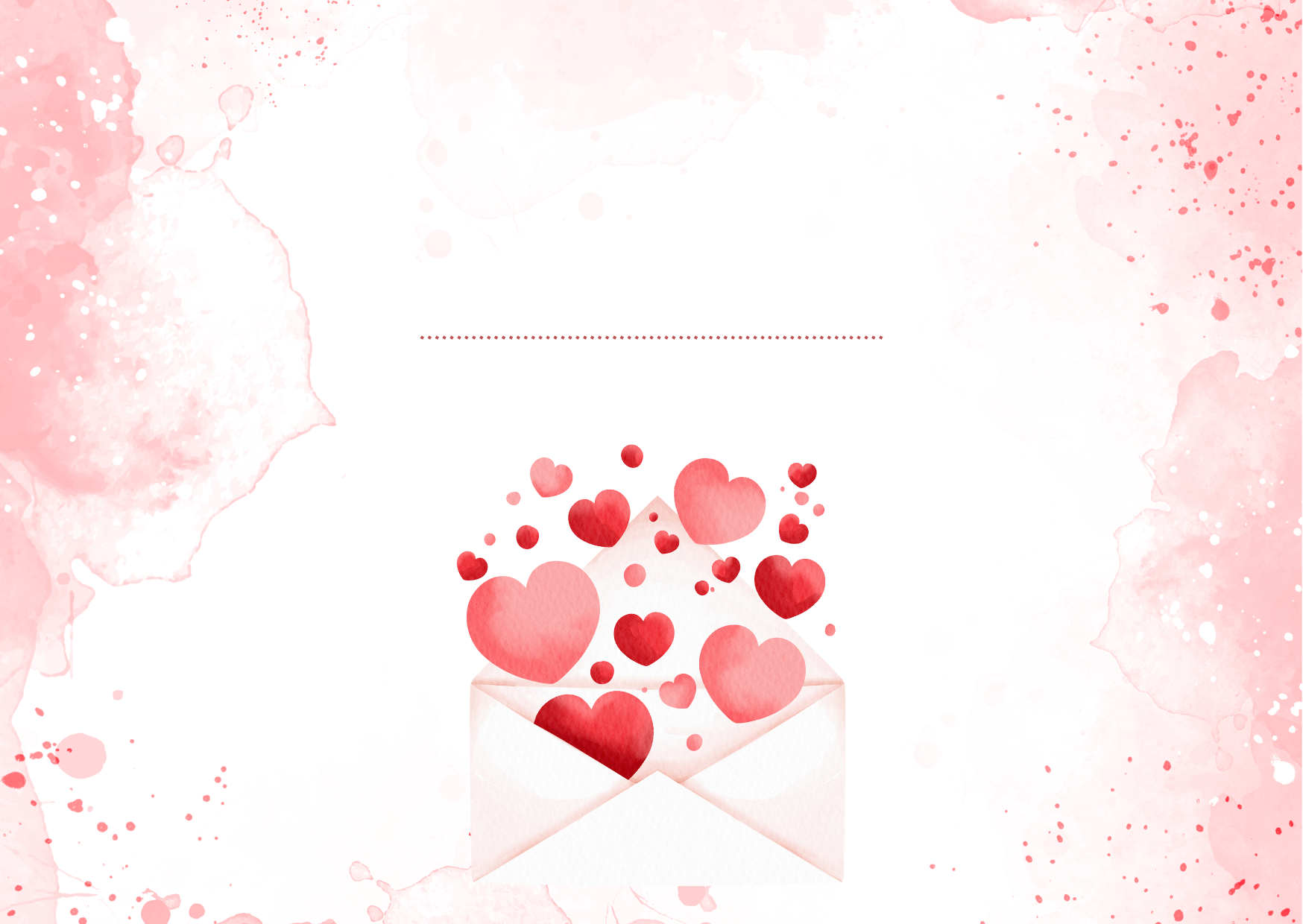 Cartolina PINK LOVE Ecosalute