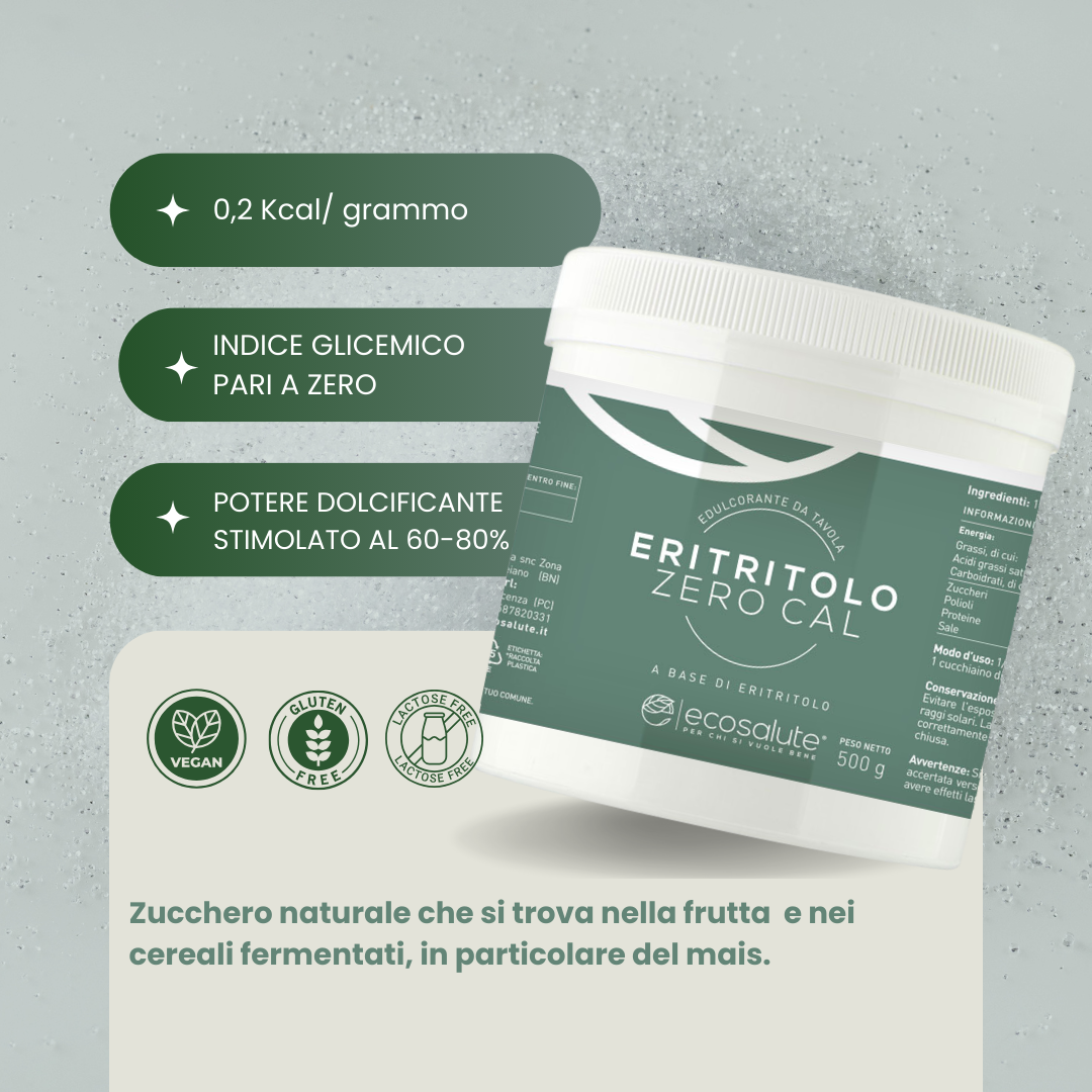ERITRITOLO ZERO CAL Ecosalute