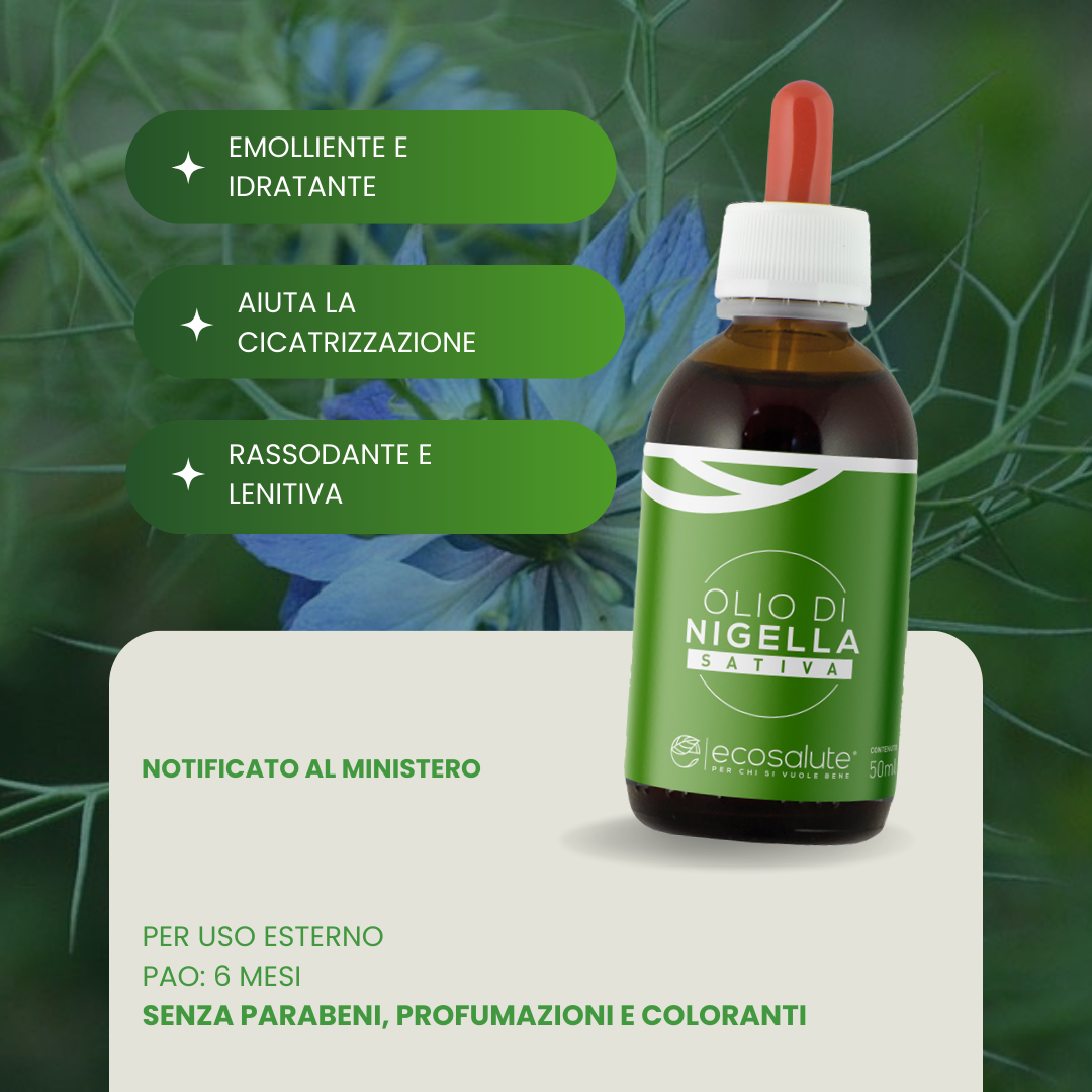 OLIO DI NIGELLA SATIVA Ecosalute