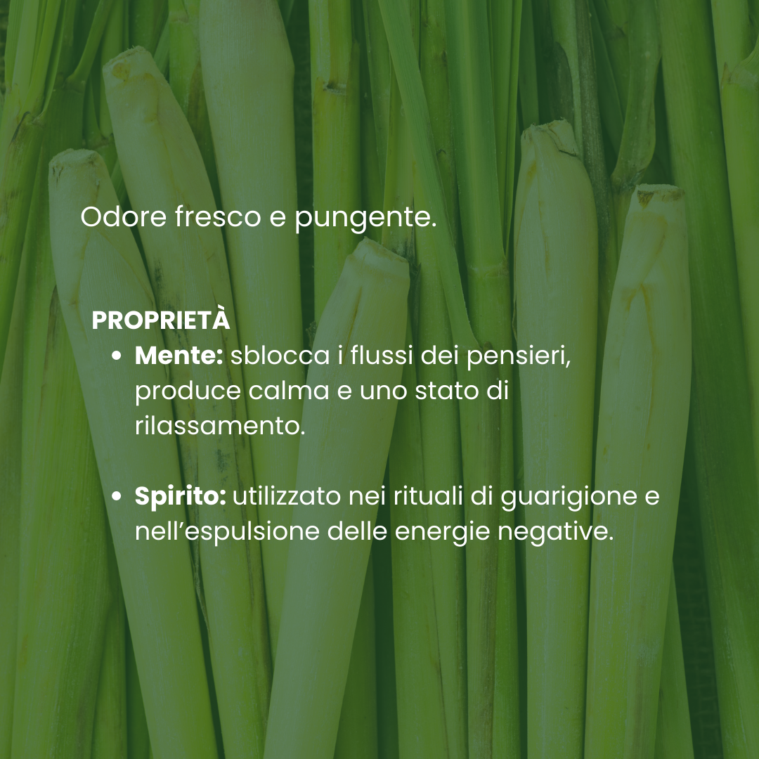 OLIO ESSENZIALE CITRONELLA Ecosalute