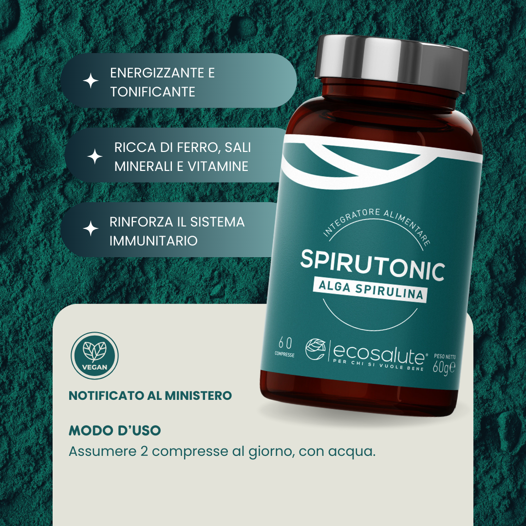 SPIRUTONIC - ALGA SPIRULINA Ecosalute