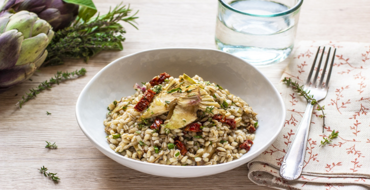 RICETTA: ORZOTTO CON CARCIOFI Ecosalute