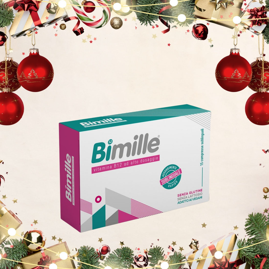 BIMILLE® - vitamina B12 sublinguale ad alto dosaggio