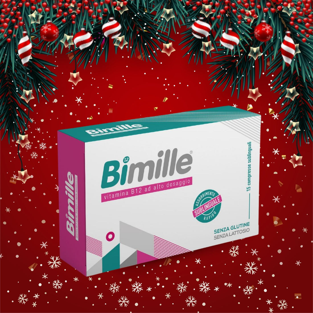 BIMILLE - vitamina B12 sublinguale ad alto dosaggio