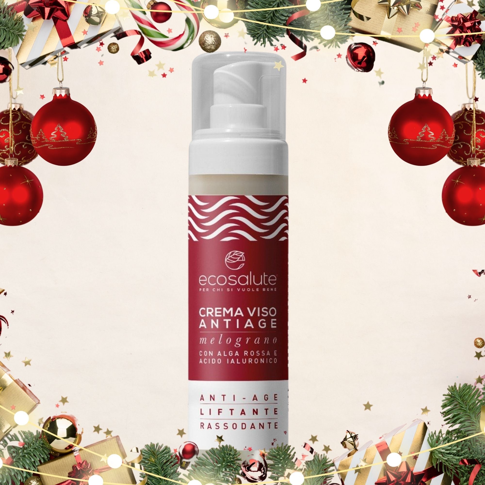 CREMA VISO ANTI-AGE AL MELOGRANO E ACIDO IALURONICO