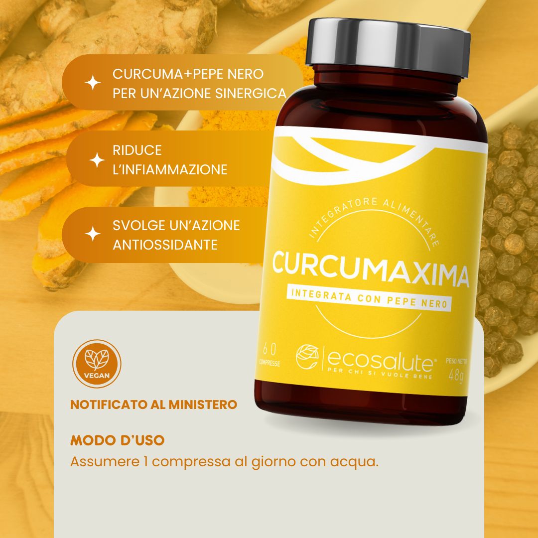 CURCUMAXIMA INTEGRATA IN COMPRESSE